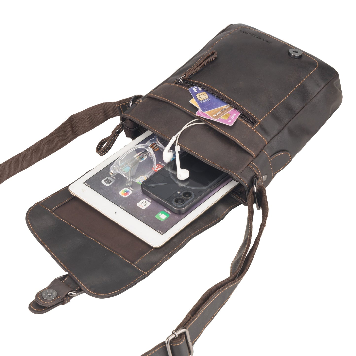 Dallas Shoulder Bag Brown