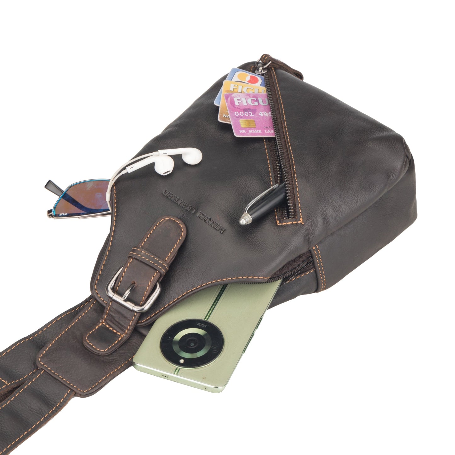 Sydney Crossbody Bag Brown