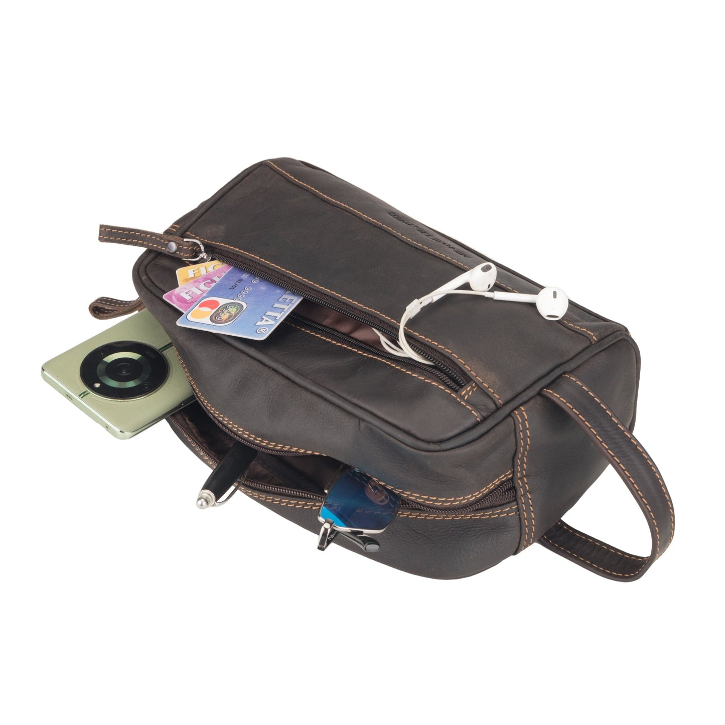 Montana Toiletry Bag Brown