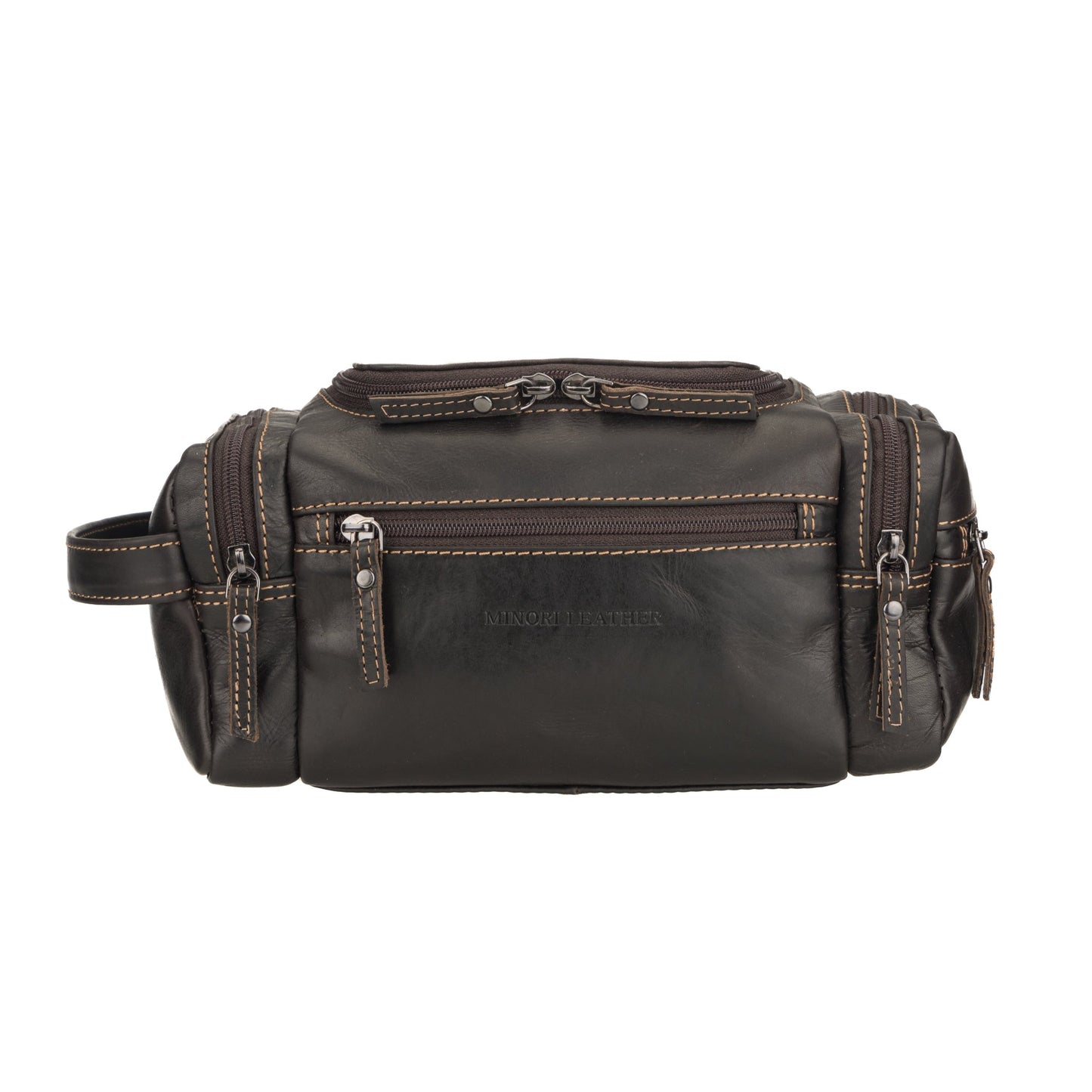 Winston Toiletry Bag Brown