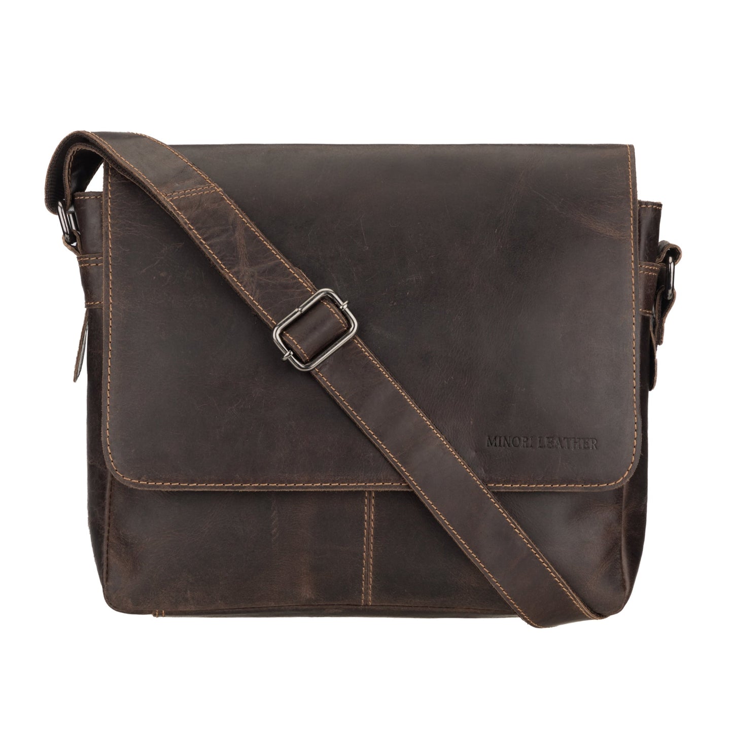 Austin Messenger Bag 11" Brown