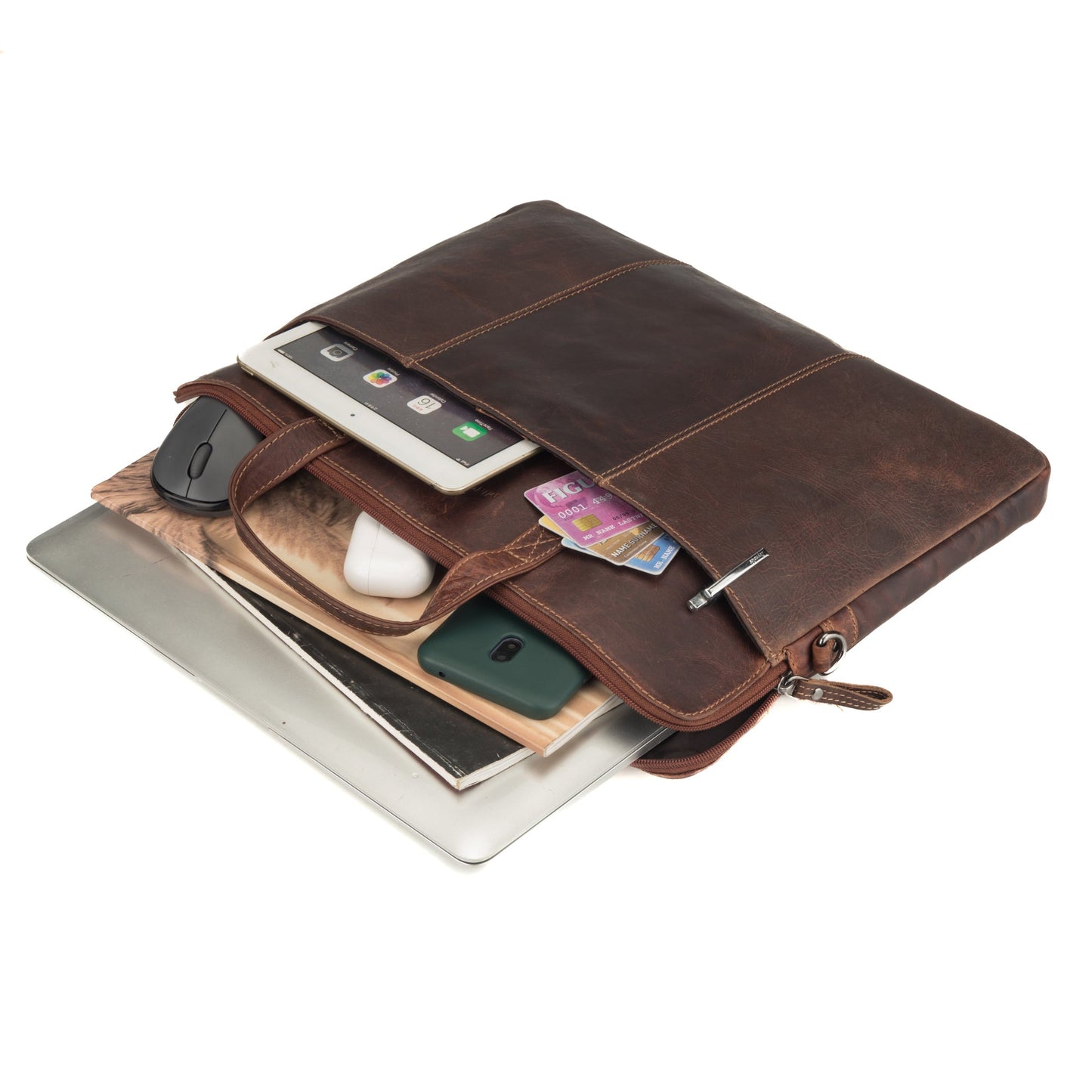 Atlas Laptop Sleeve 14" Chestnut