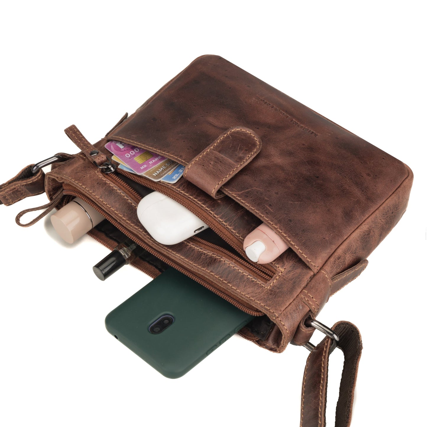 Kingston Crossbody Bag Chestnut