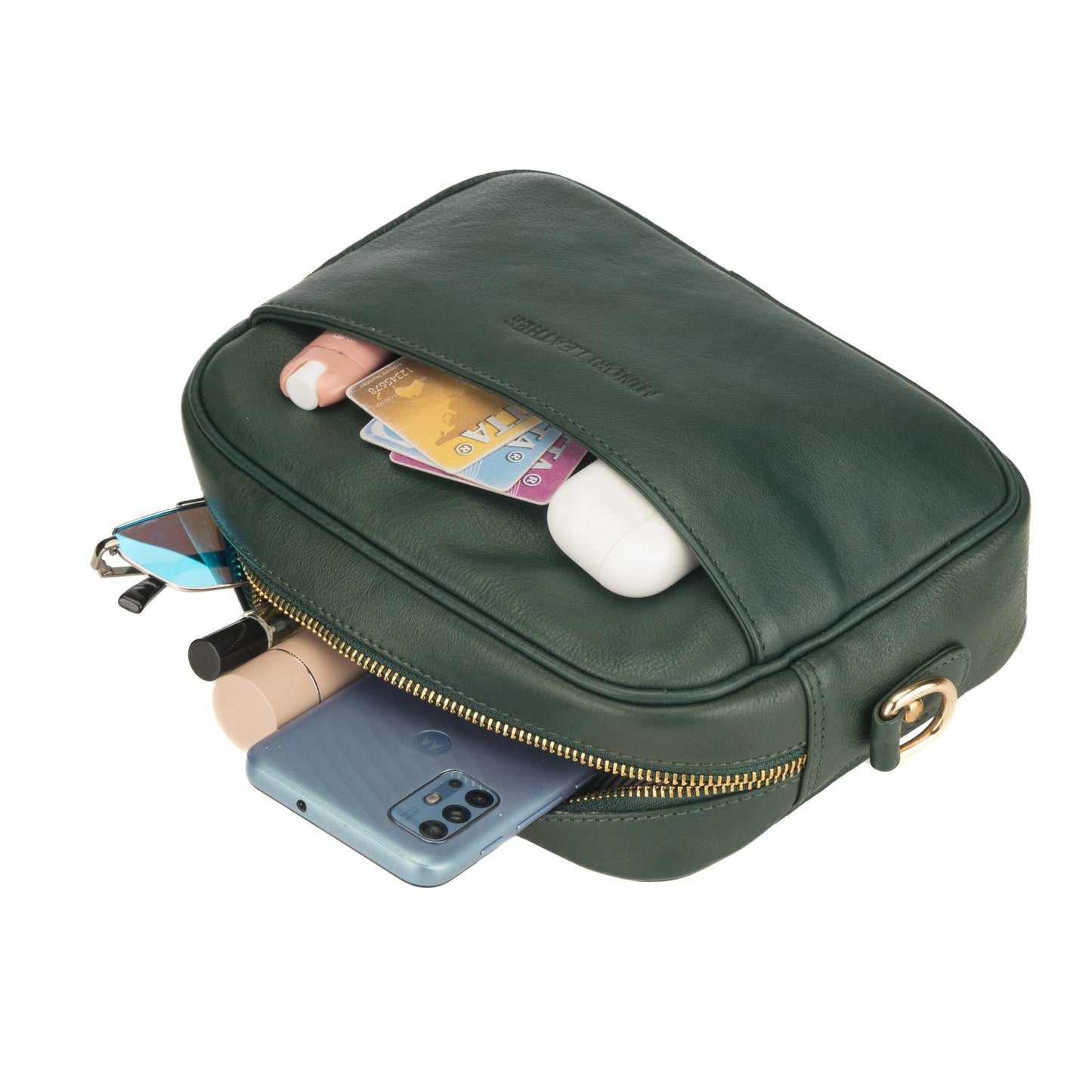 Evelyn Crossbody Bag Forest Green