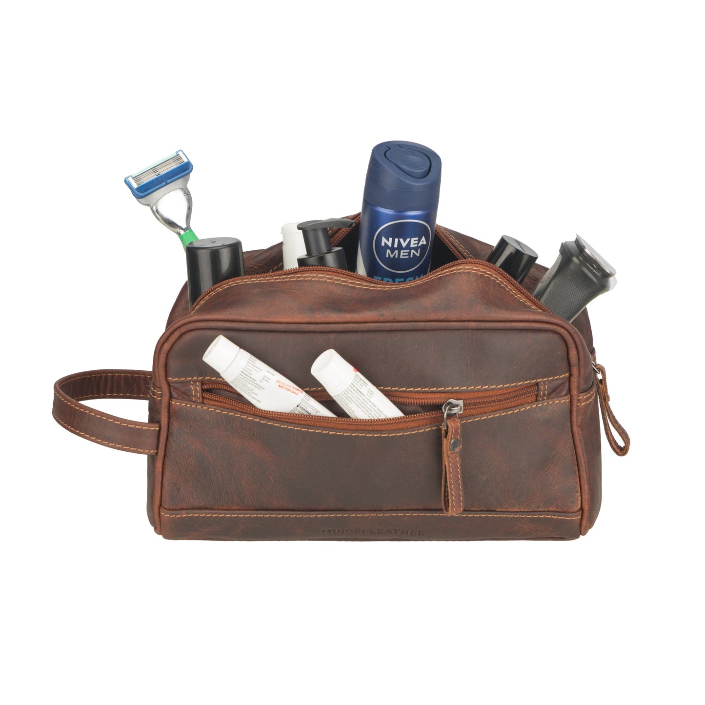 Montana Toiletry Bag Chestnut