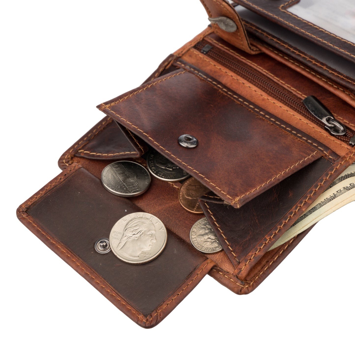 Philip Wallet Chestnut