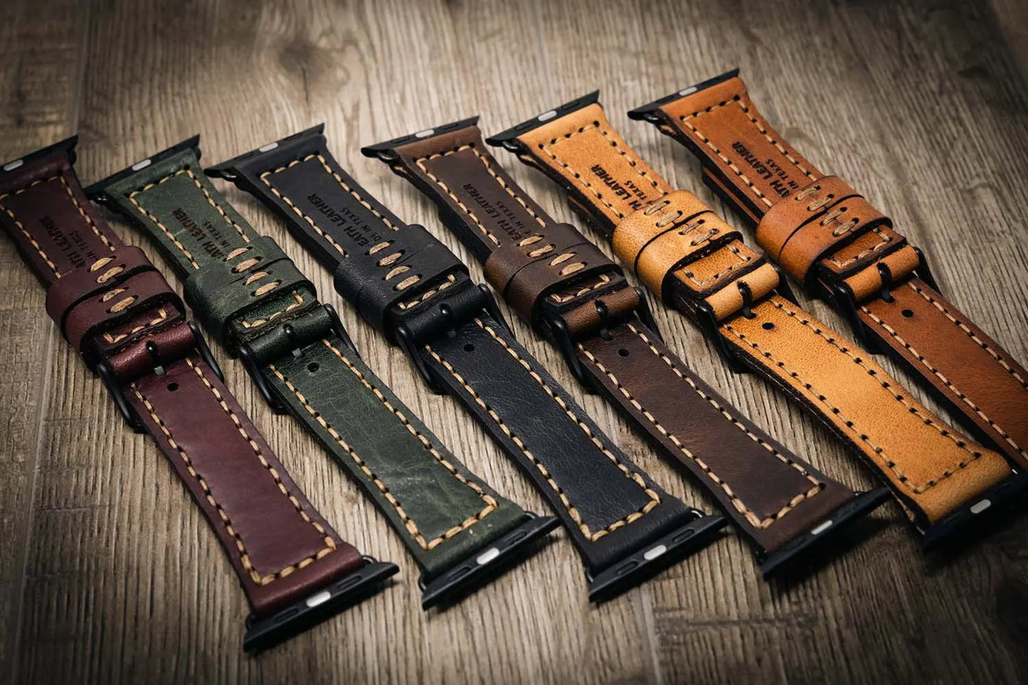 Apple Watch Leather Band - Chestnut Brown