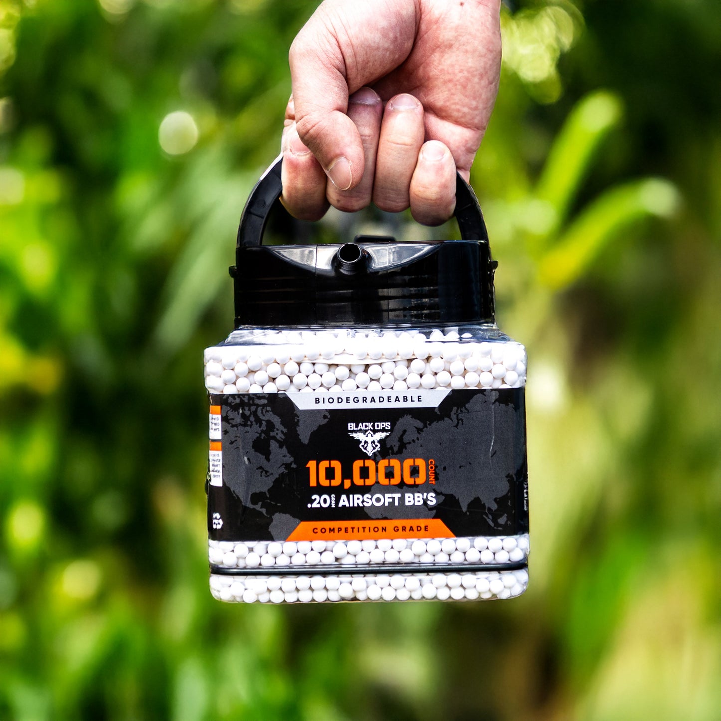 Biodegradable Airsoft 6mm/.20g BBs - 10,000 Count