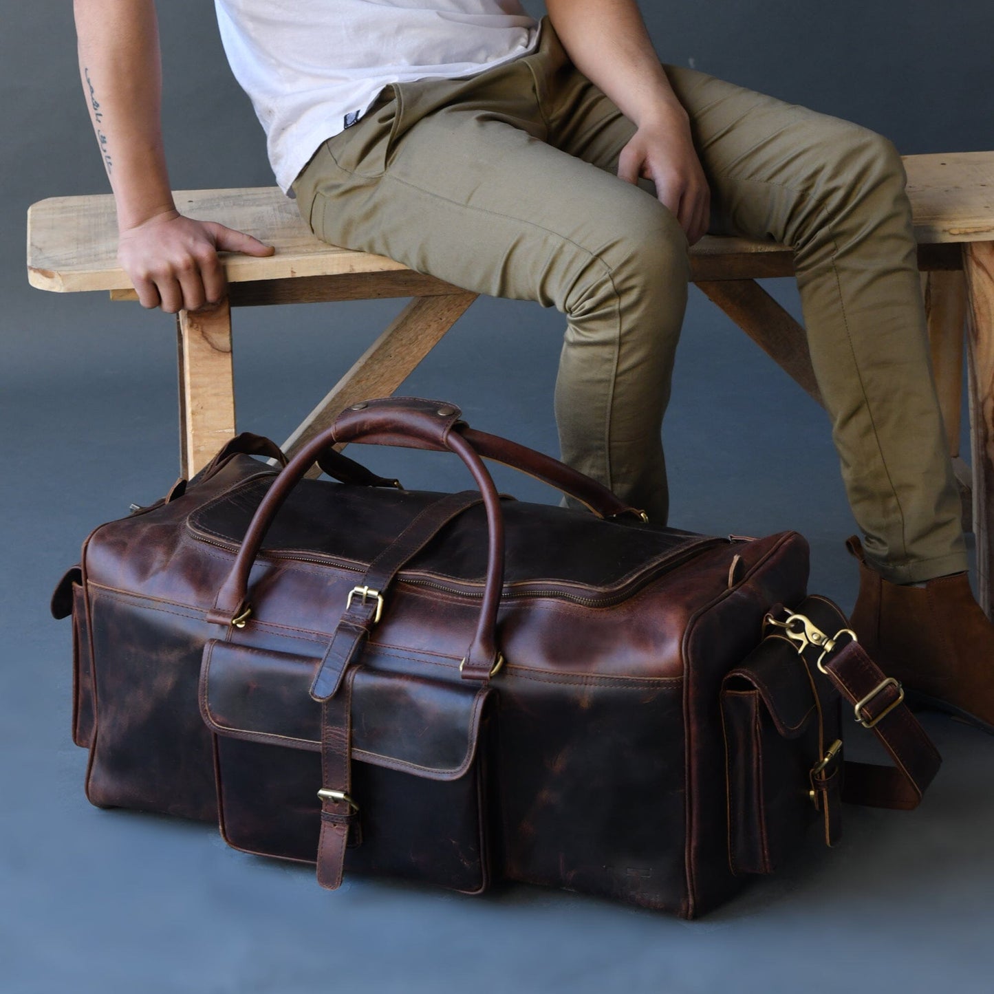 The Stellan Buffalo Duffel