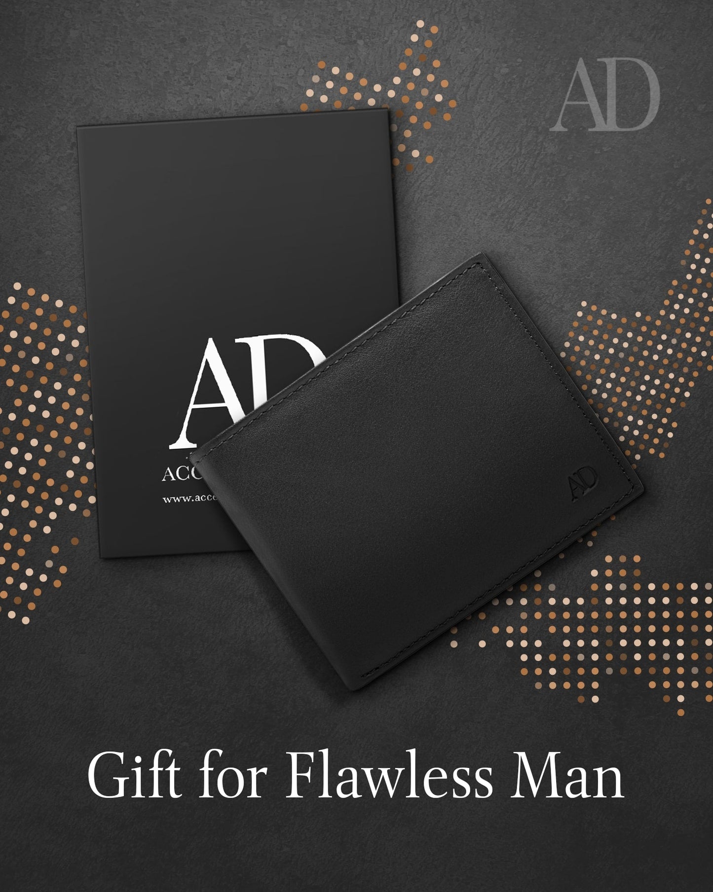 Bifold Wallet With Flip-Up ID Window