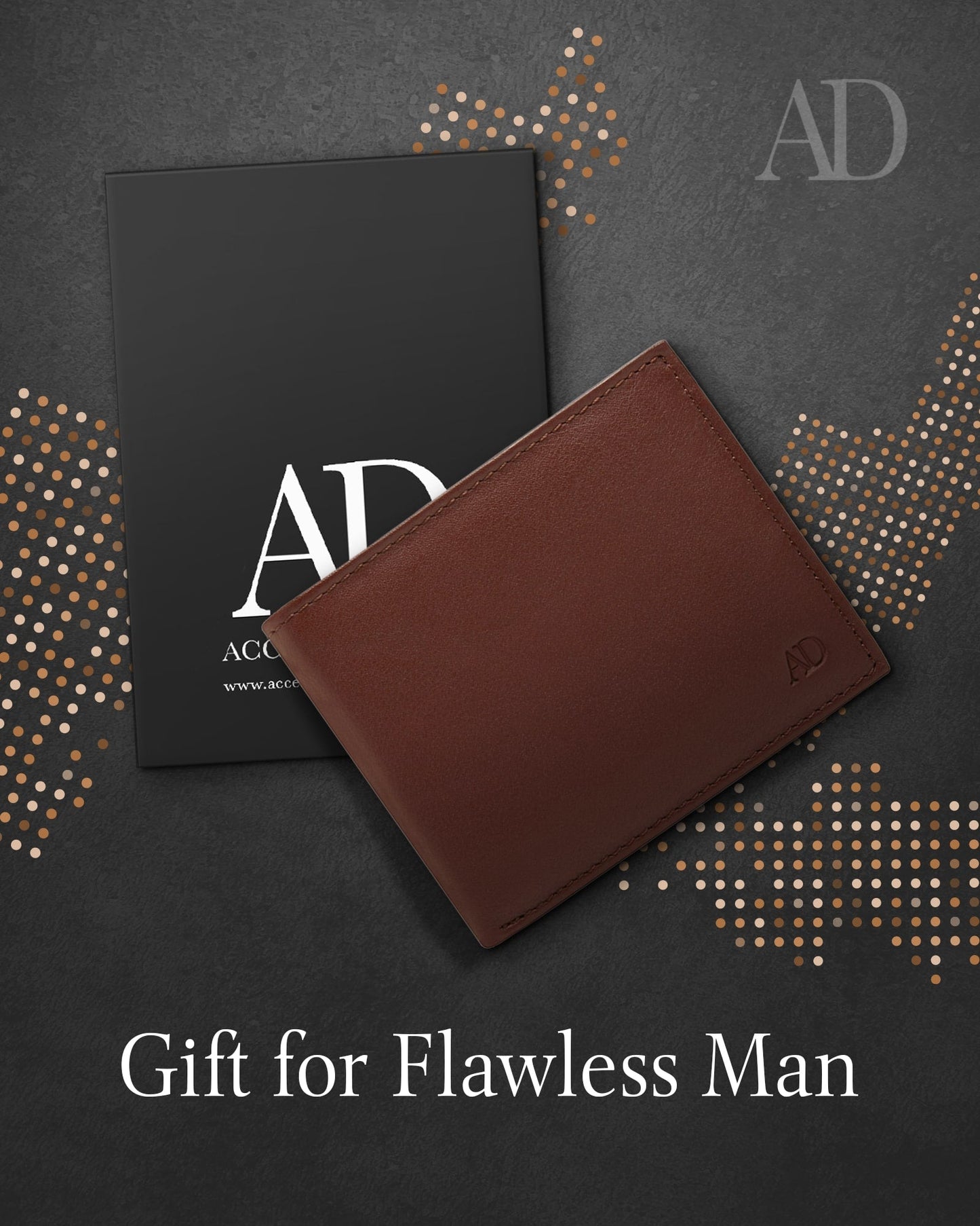 Bifold Wallet With Flip-Up ID Window