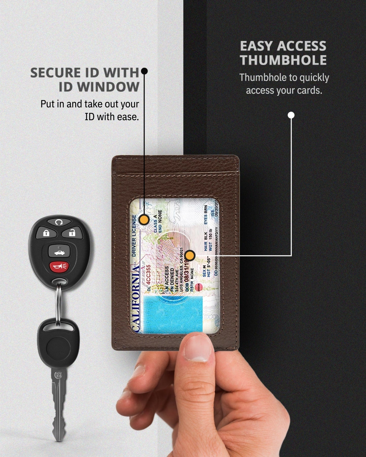 Slim Minimalist Card Holder