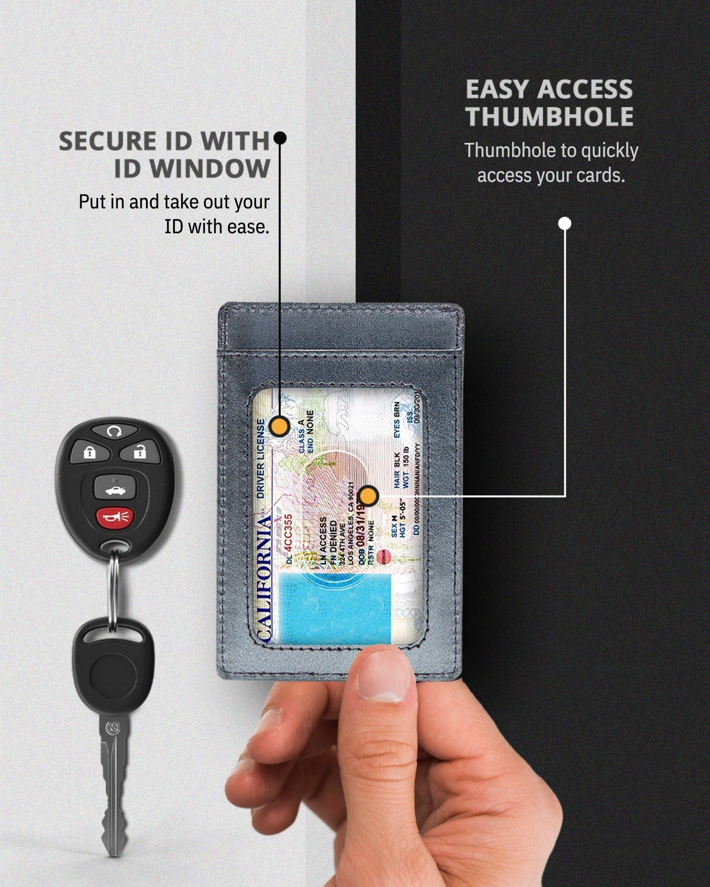 Slim Minimalist Card Holder