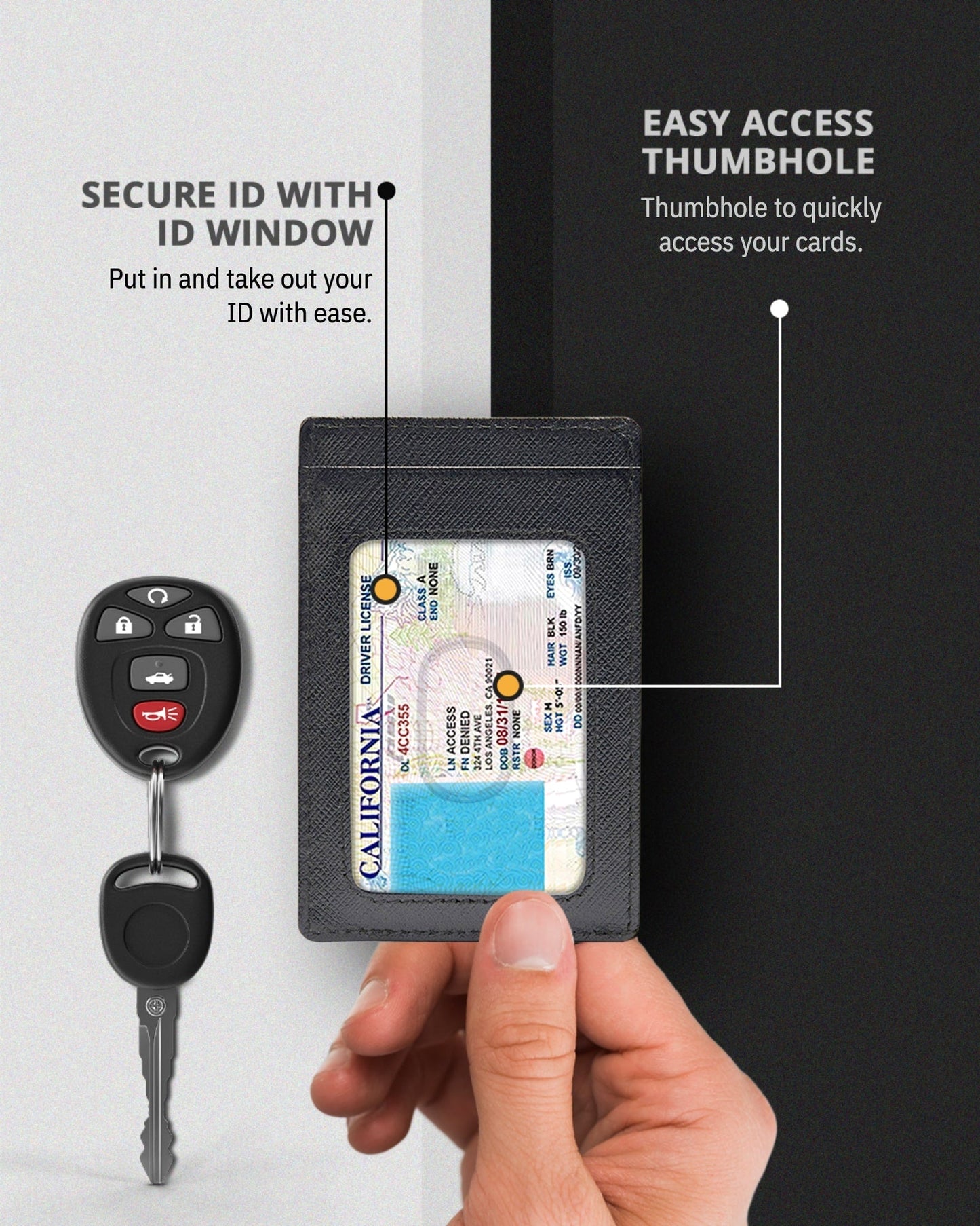 Slim Minimalist Card Holder