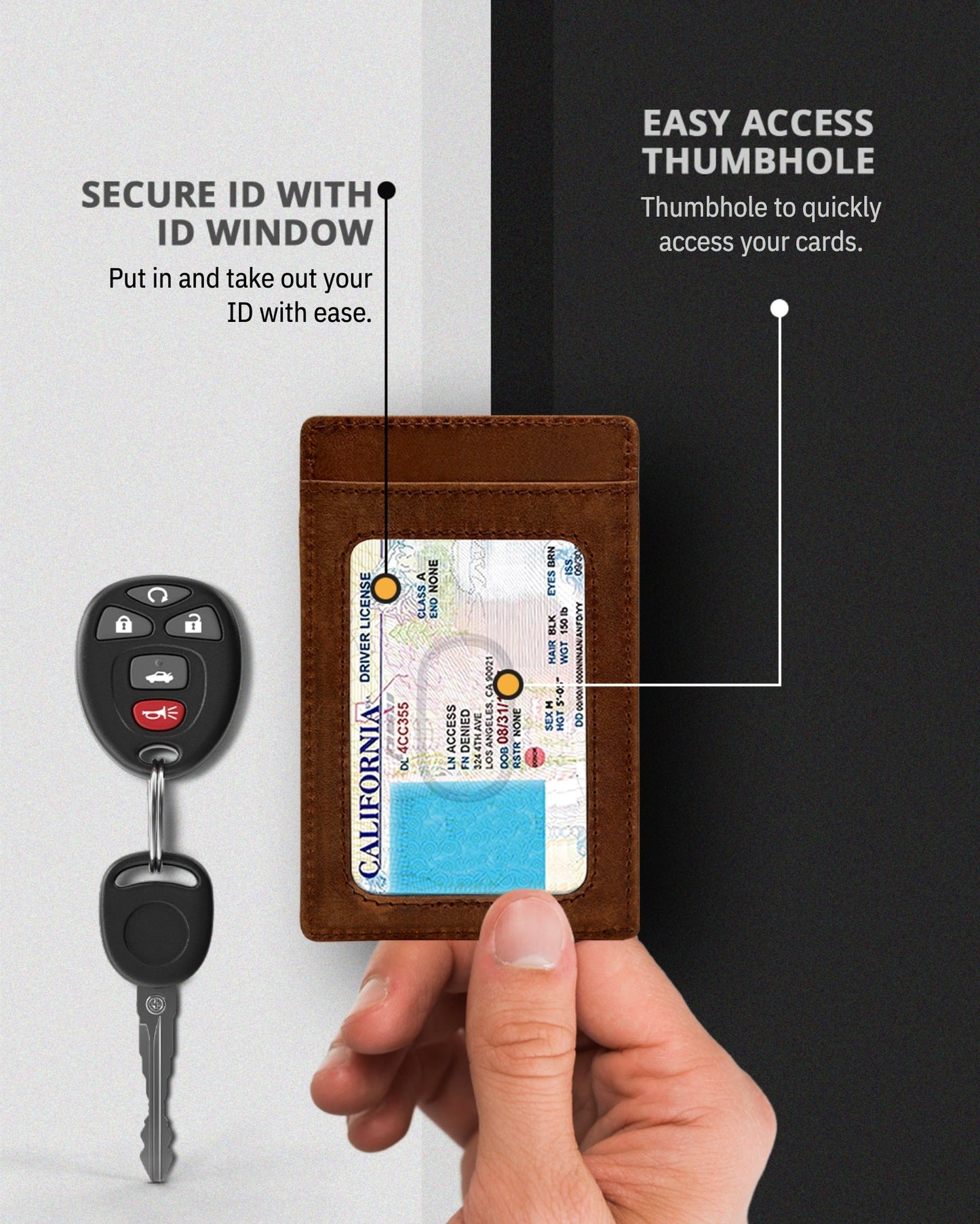 Slim Minimalist Card Holder