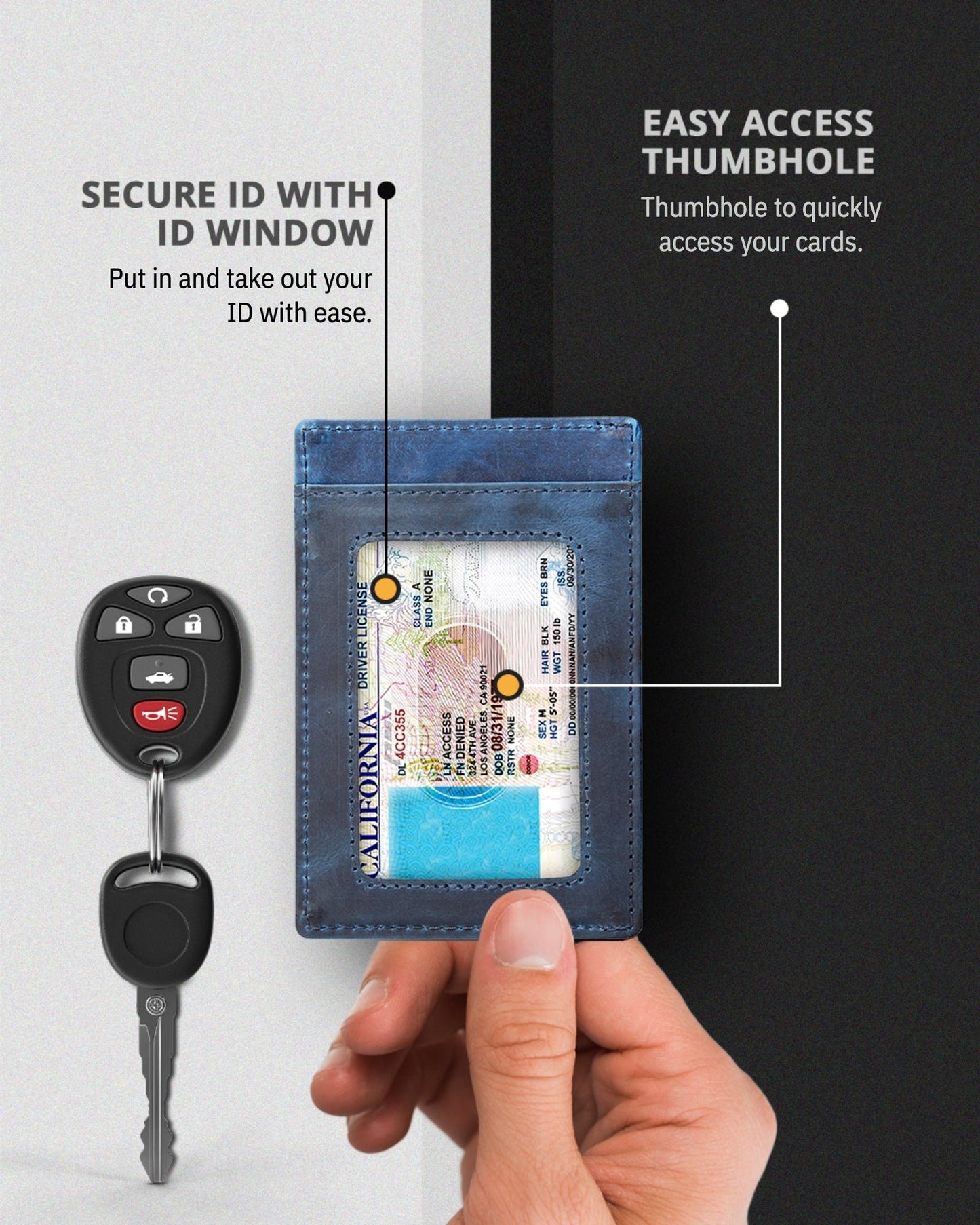 Slim Minimalist Card Holder