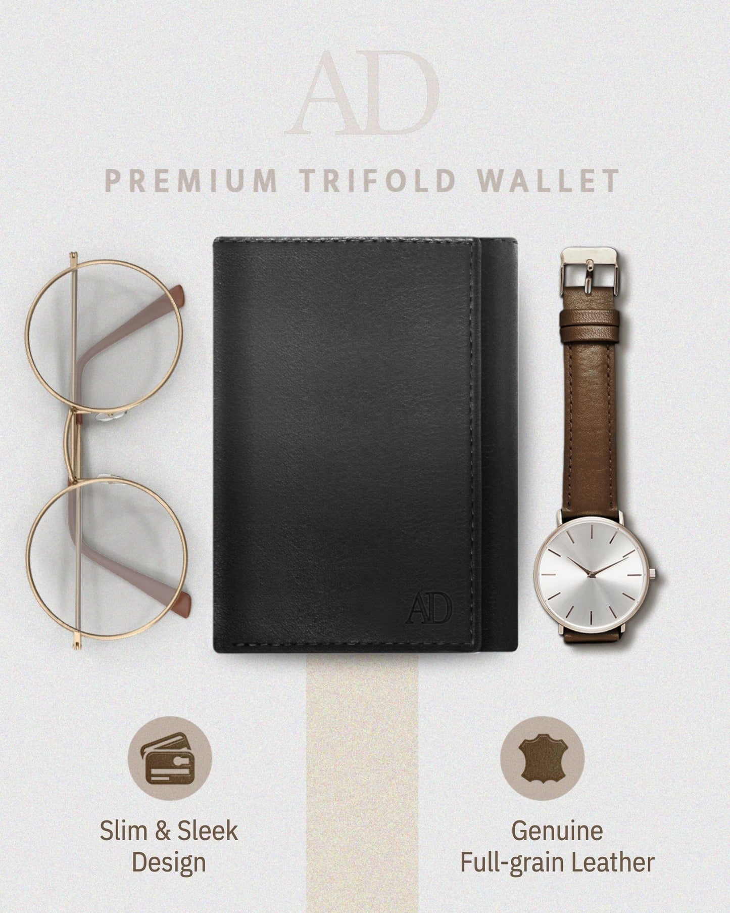 Trifold Wallet With ID Window