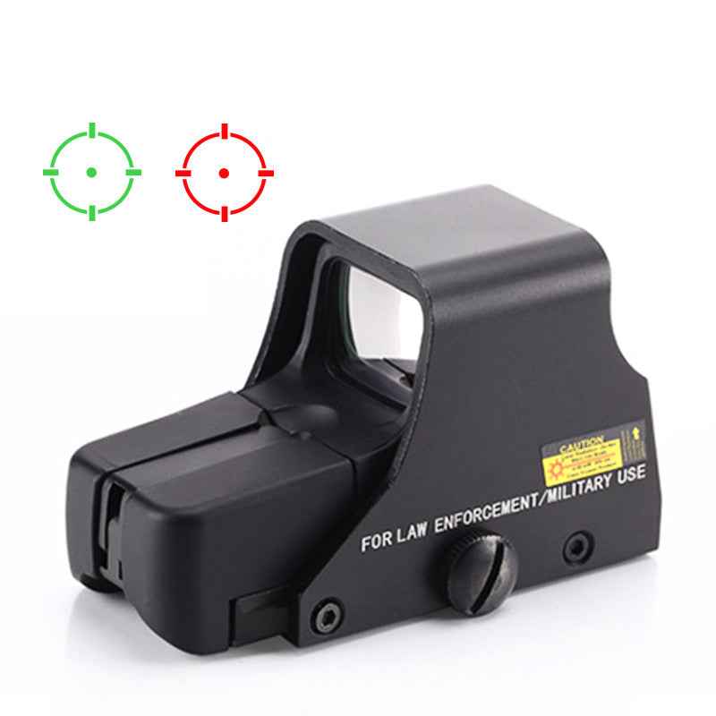 Red dot holographic iris scope