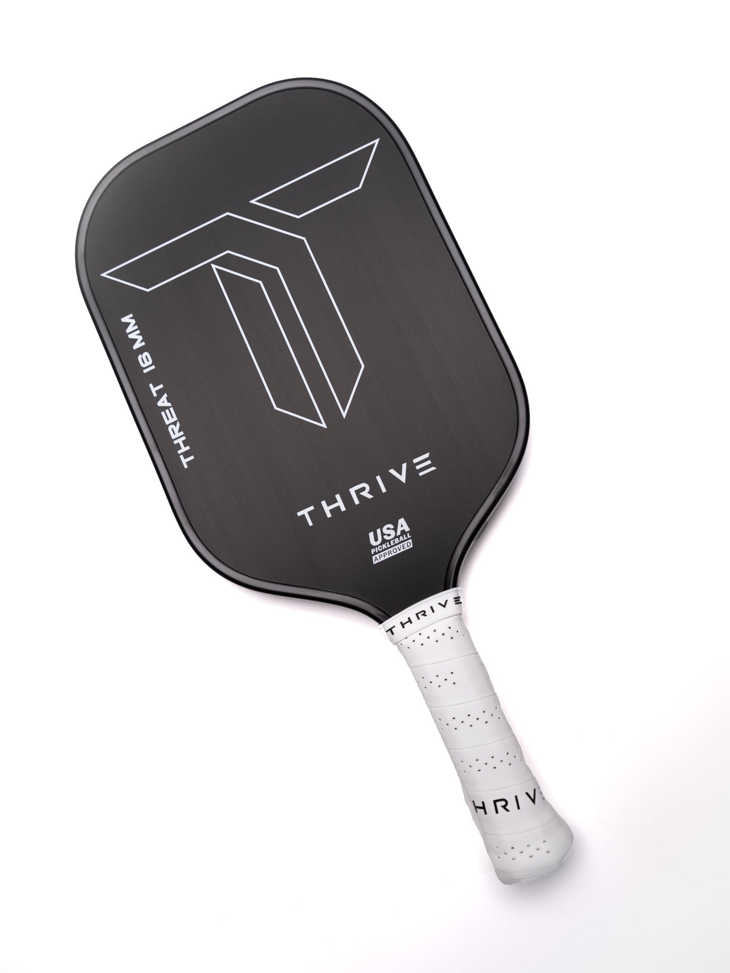 THREAT 16 SINGLES Includes custom weight card, paddle cover, paddle eraser, and lead weights.