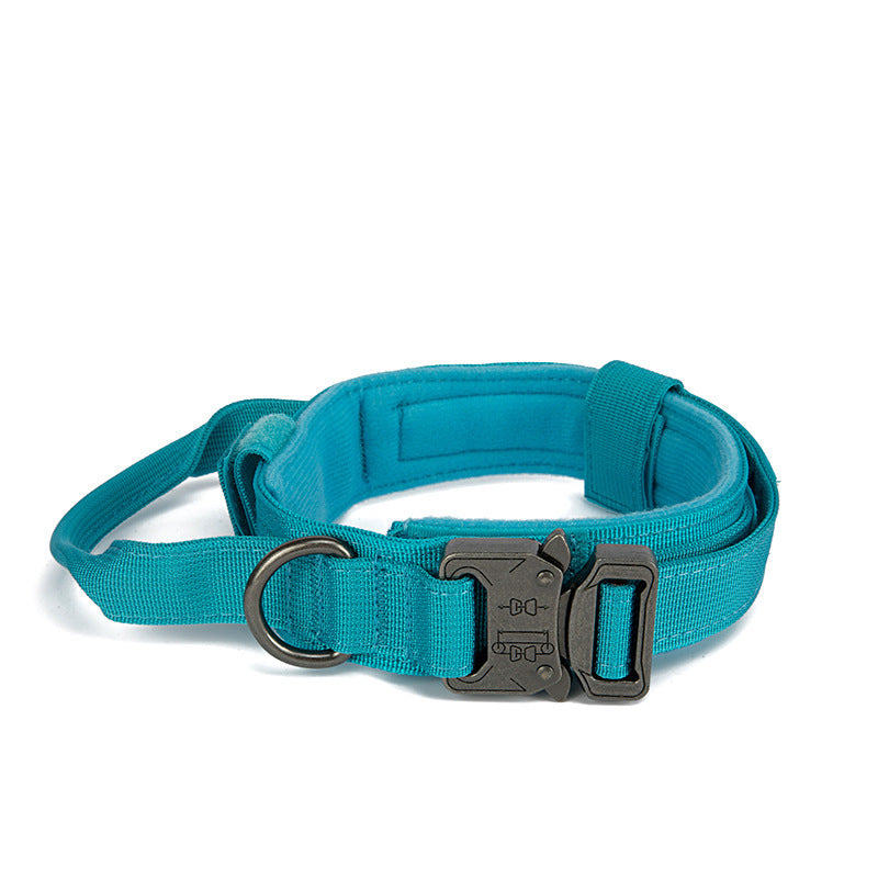 Adjustable Tactical Dog Collar for Training and Outdoor Adventures
