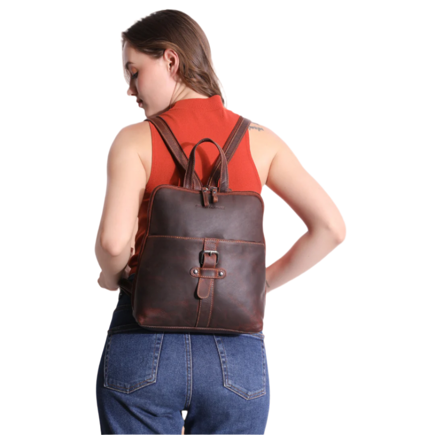 Isla Everyday Backpack Brown