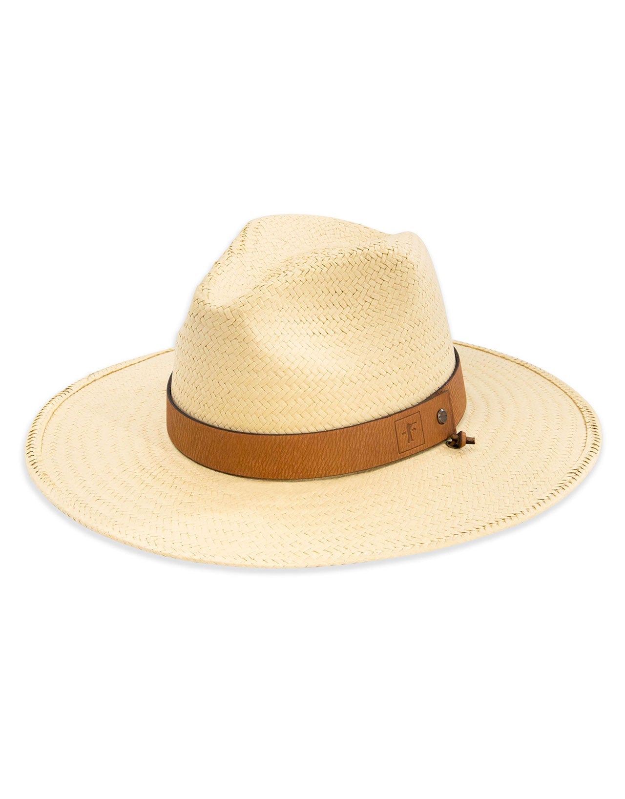 Brimmed Field Hat - Burlap Straw