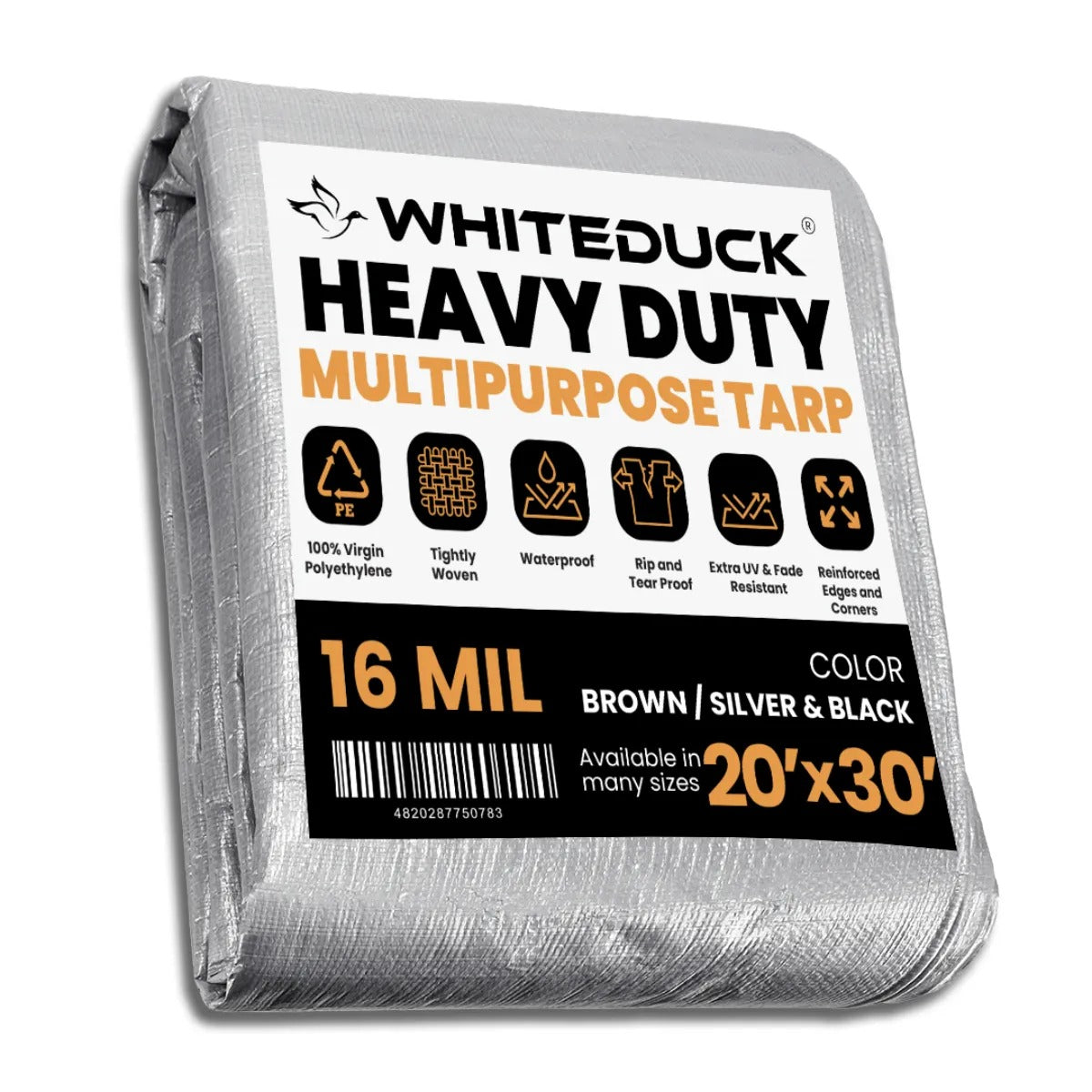 20’ x 30’ Super Heavy Duty Poly Tarp
