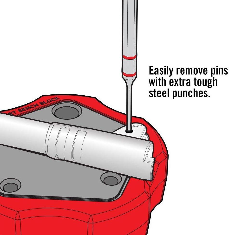 Accu-Punch™ Hammer & AR15 Pin Punch Set