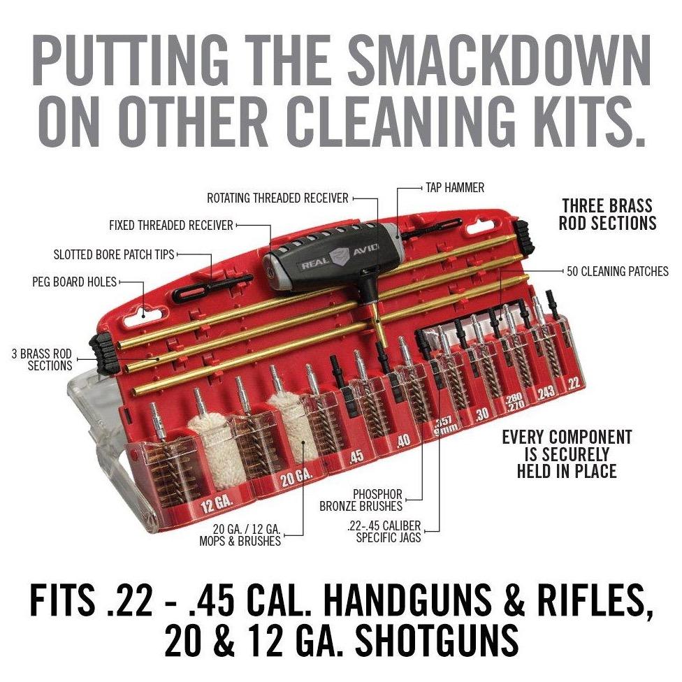 Gun Boss® Pro – Universal Gun Cleaning Kit