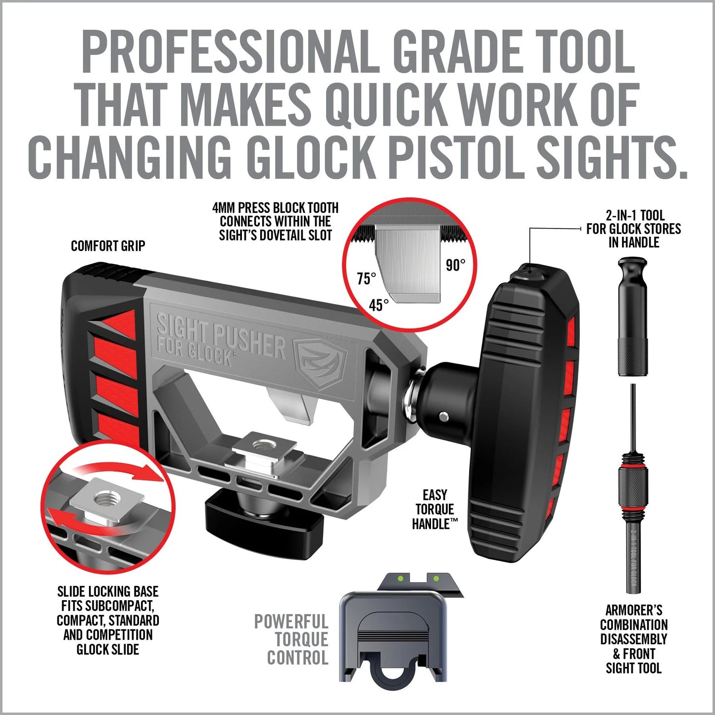 Glock Sight Pusher
