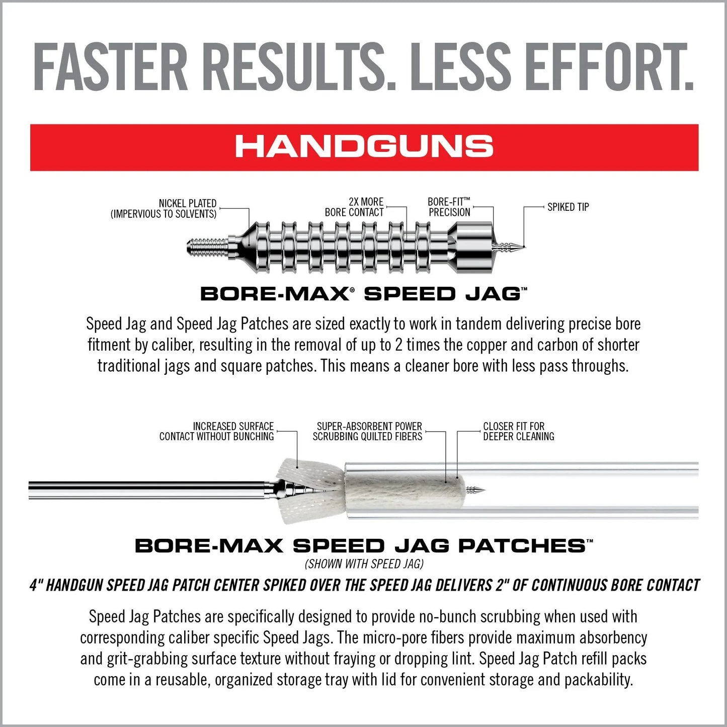 Bore-Max Speed Jags & Patches Multi-Cal Pack