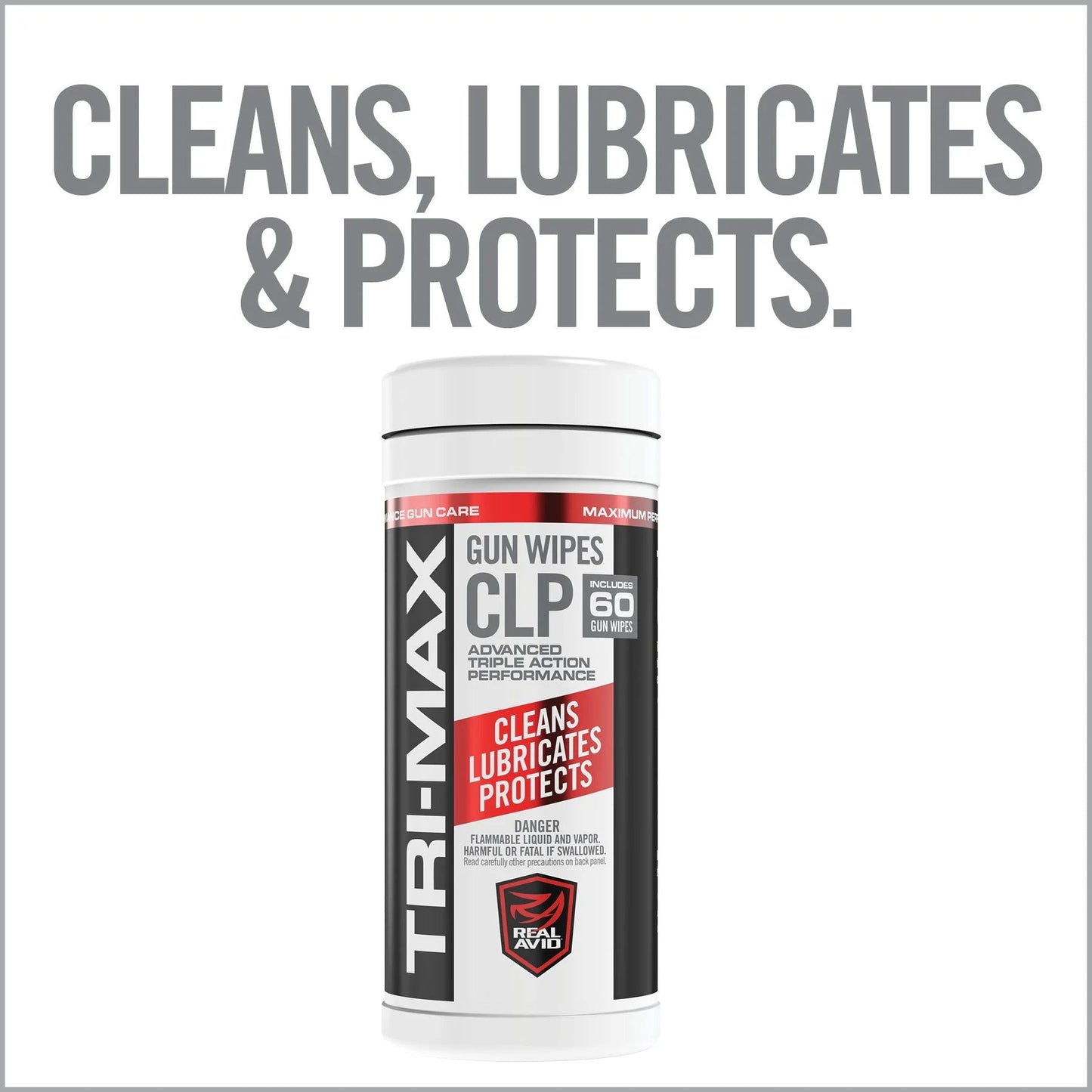 TRI-Max CLP Gun Wipes – 60 CT Canister