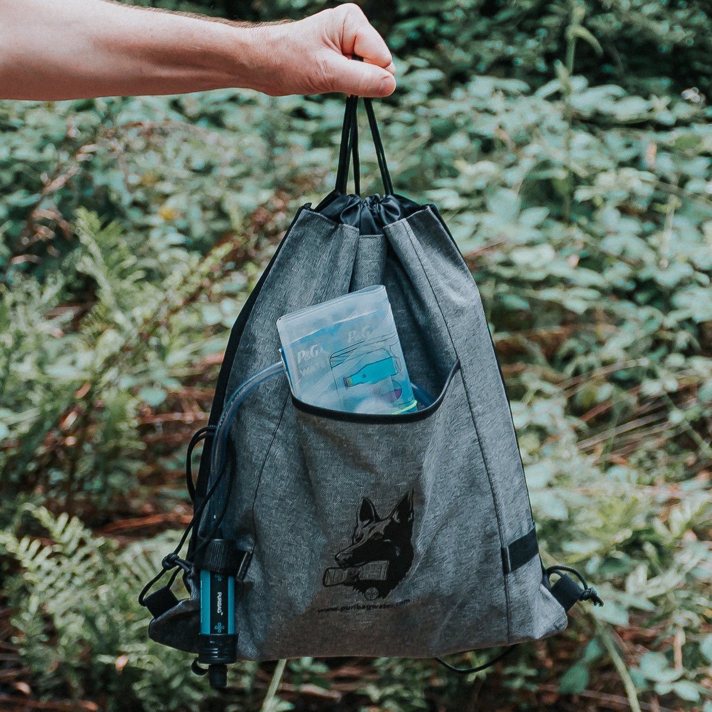 Puribag Pro Kit - Portable 4-in-1 Water Filtration System