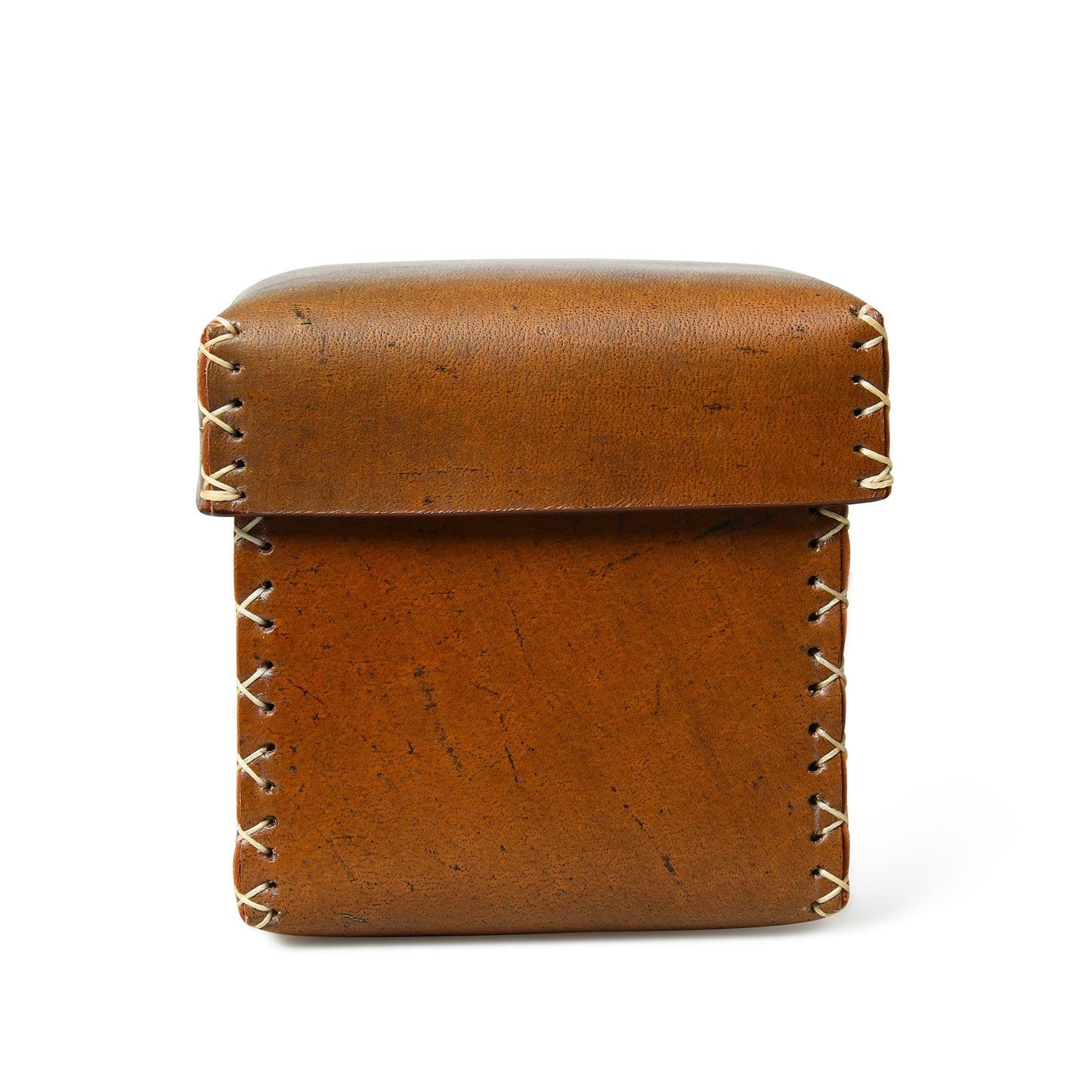 Multi Utility Leather Storage Box
