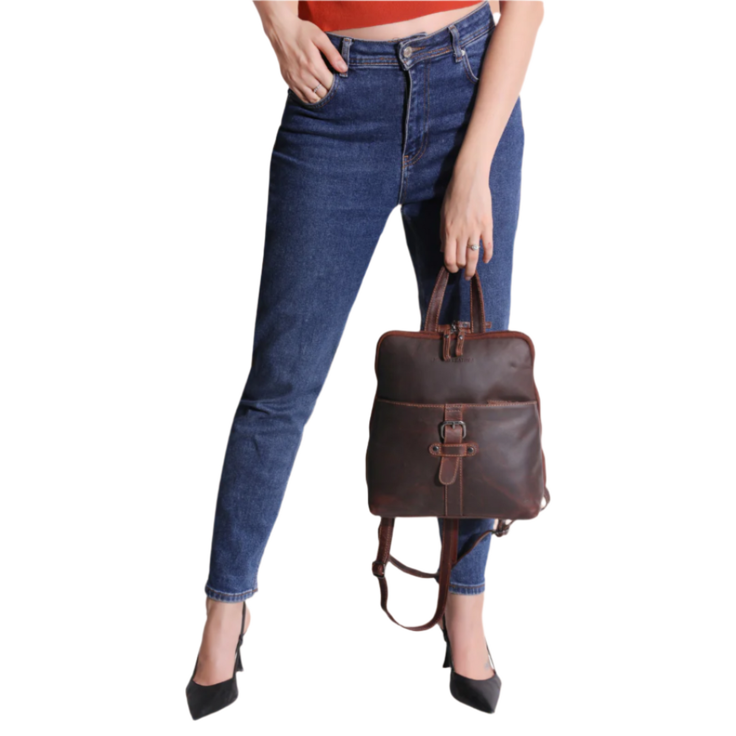 Isla Everyday Backpack Chestnut