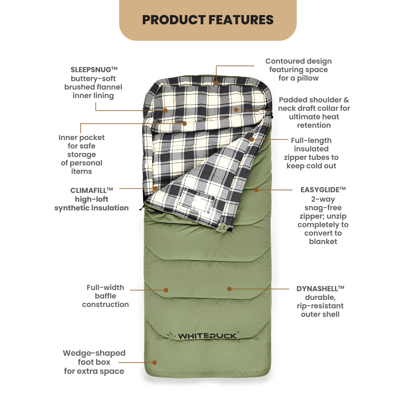 Slumbernest™ Sleeping bag