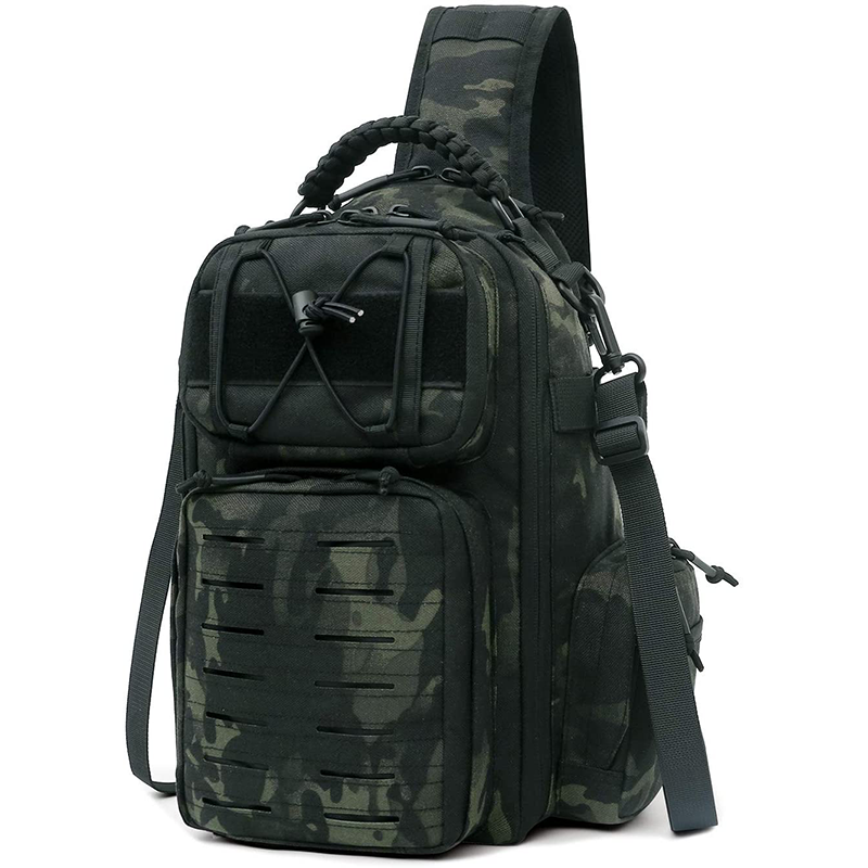 Upgrade Military Tactical Sling Bag - Anti-Cut, Waterproof, Durable & Comfortable