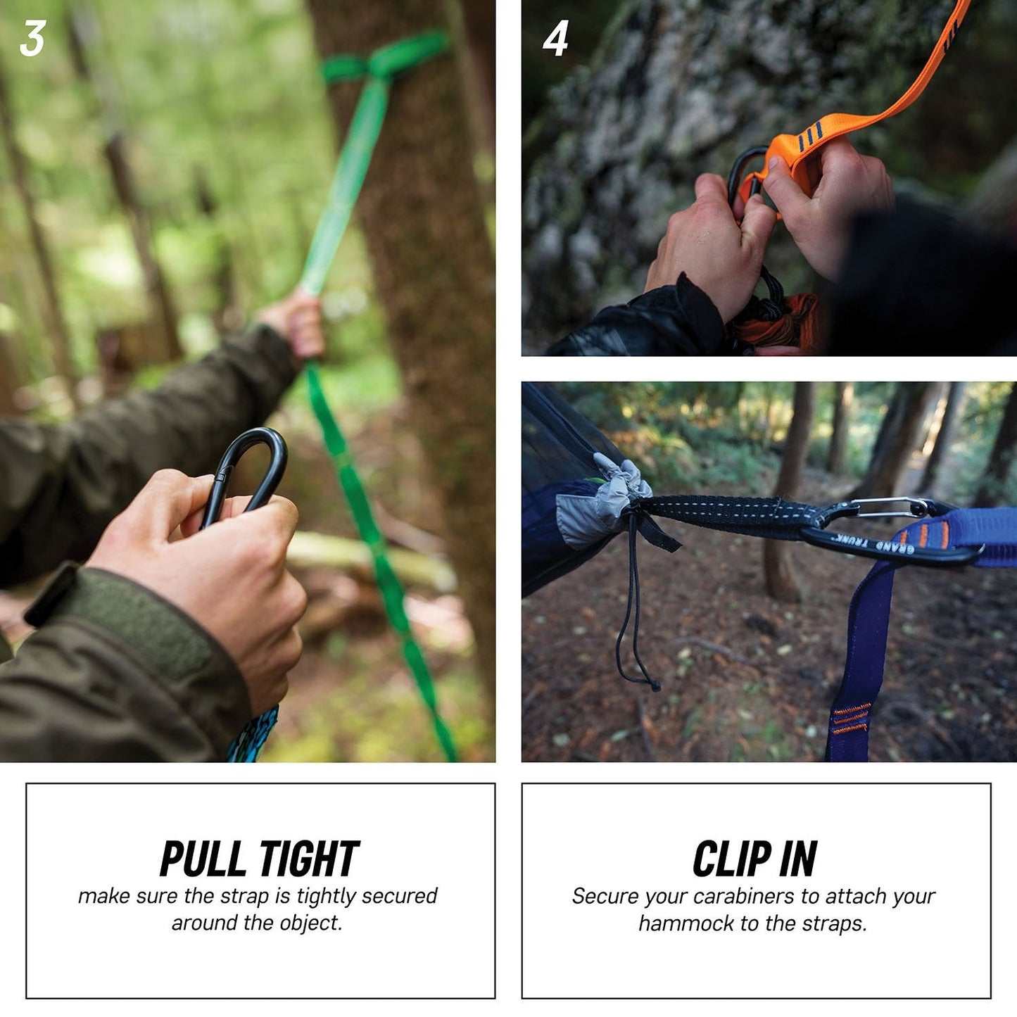 Grand Trunk Trunk Straps - Hammock Suspension Straps