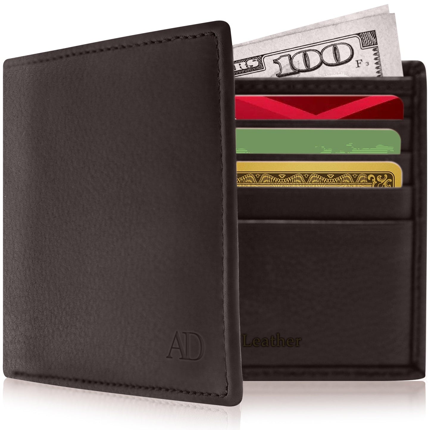 Slim Bifold Wallet With ID Window