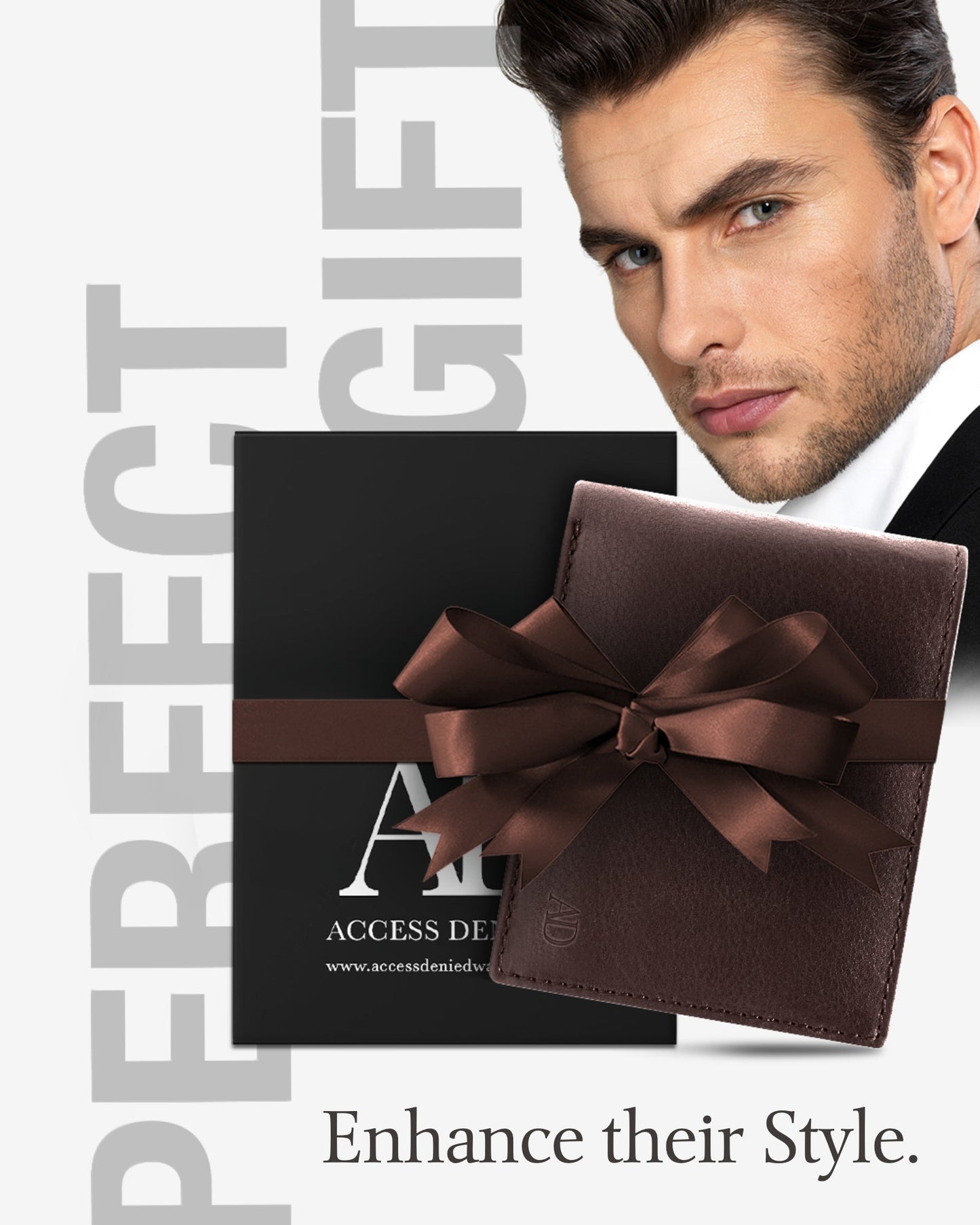 Slim Bifold Wallet With ID Window