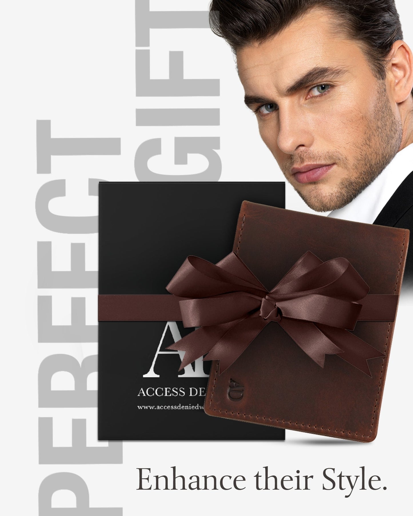 Slim Bifold Wallet With ID Window