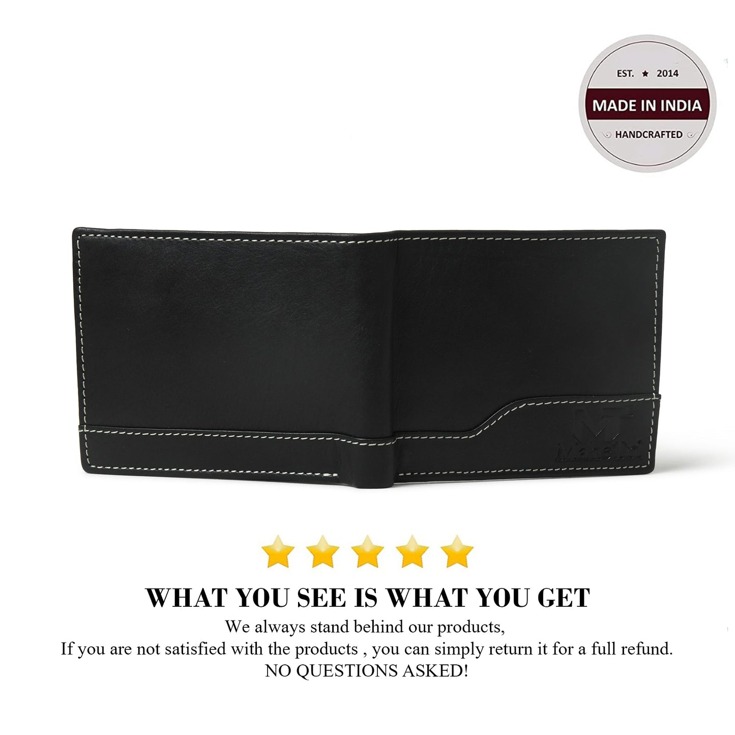 Judson Bi-fold Wallet - Black