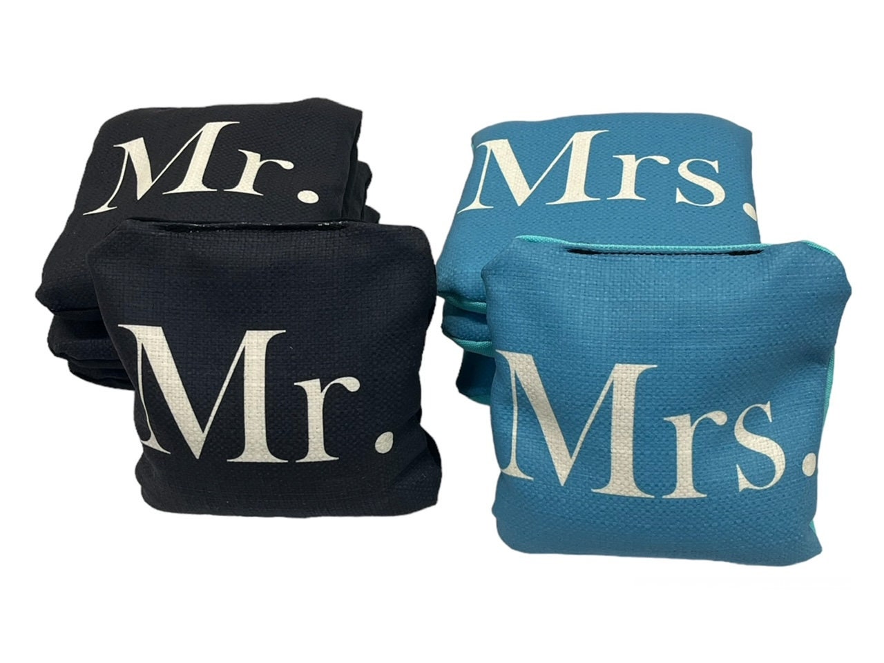 Personalized Wedding Cornhole Boards with Last Name Initials