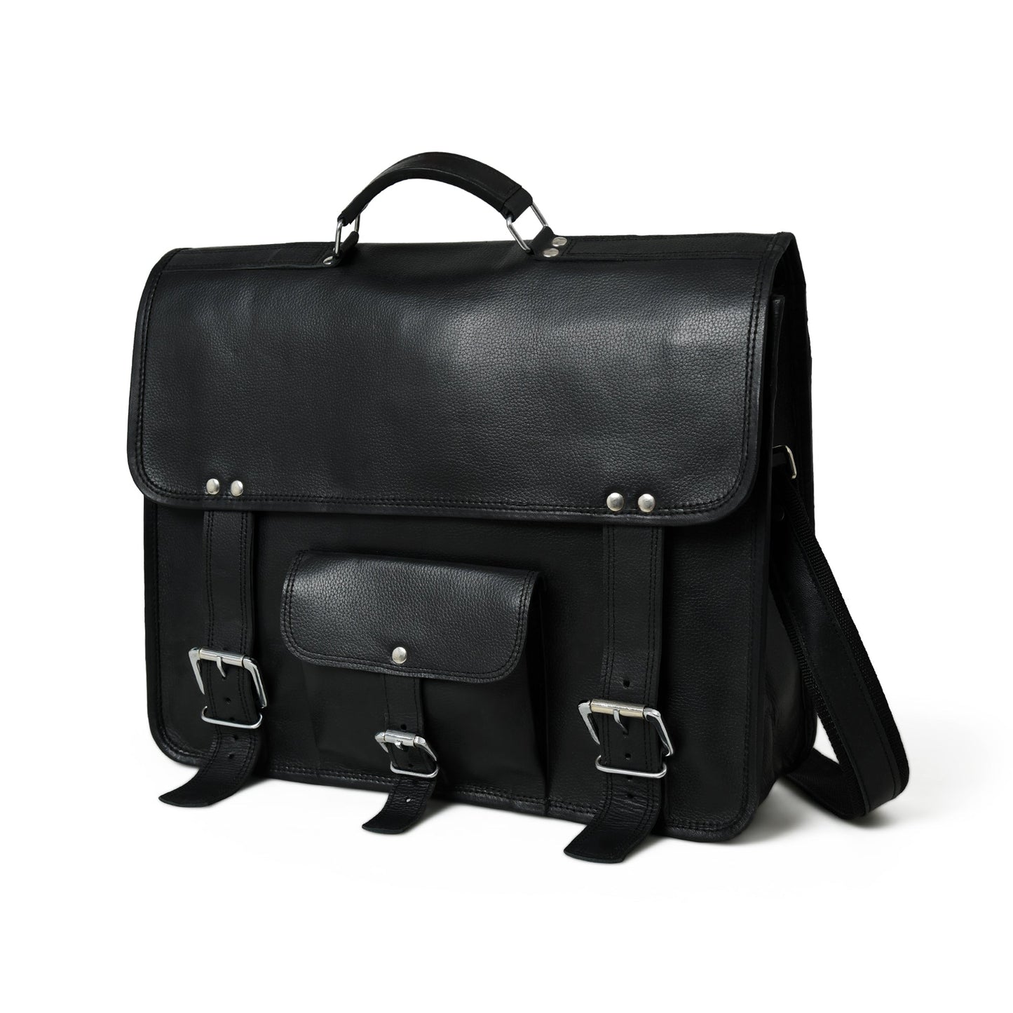Shadow Silver Black Messenger Bag