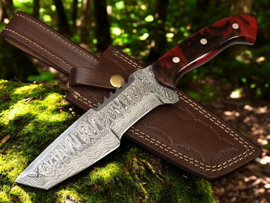 Knife Tracker – Handmade Survival Blade for Extreme Wilderness Use