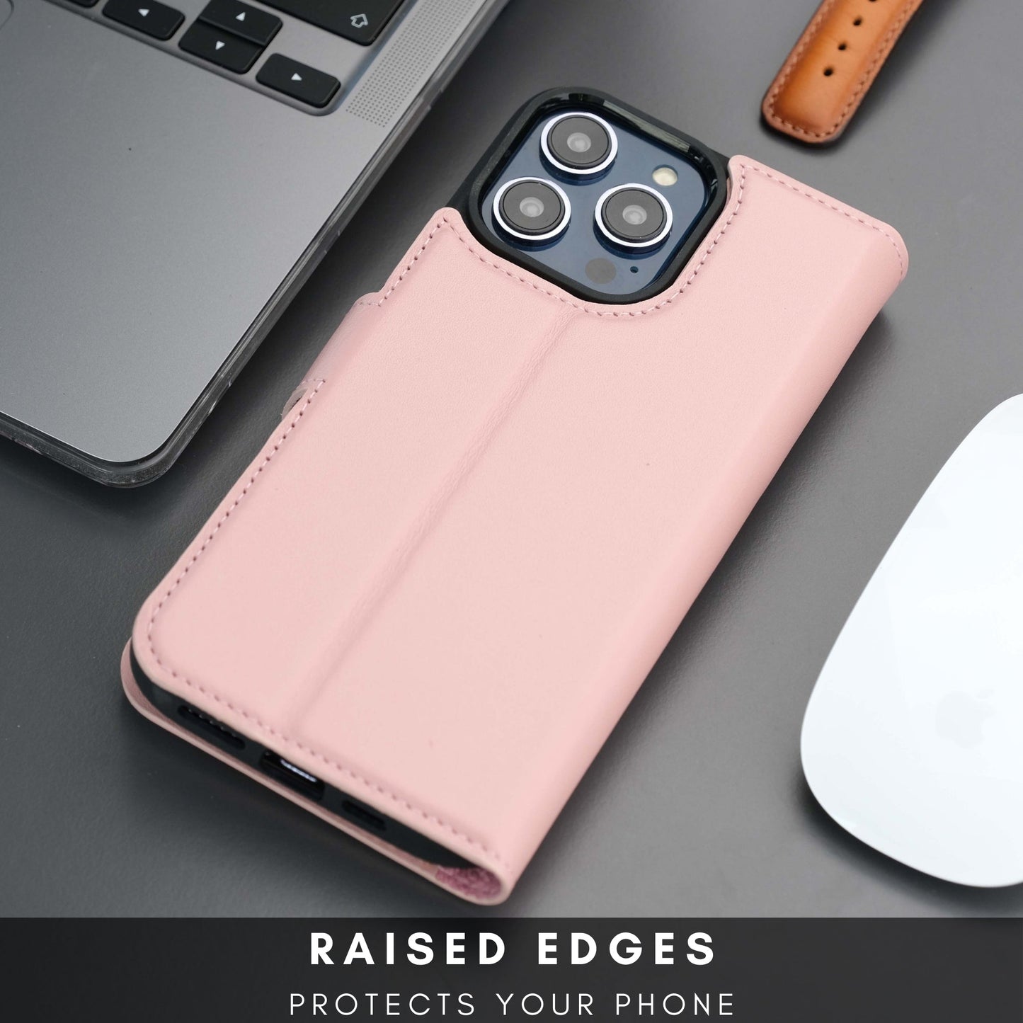 Casper Leather iPhone 14 Pro Wallet Case | MagSafe