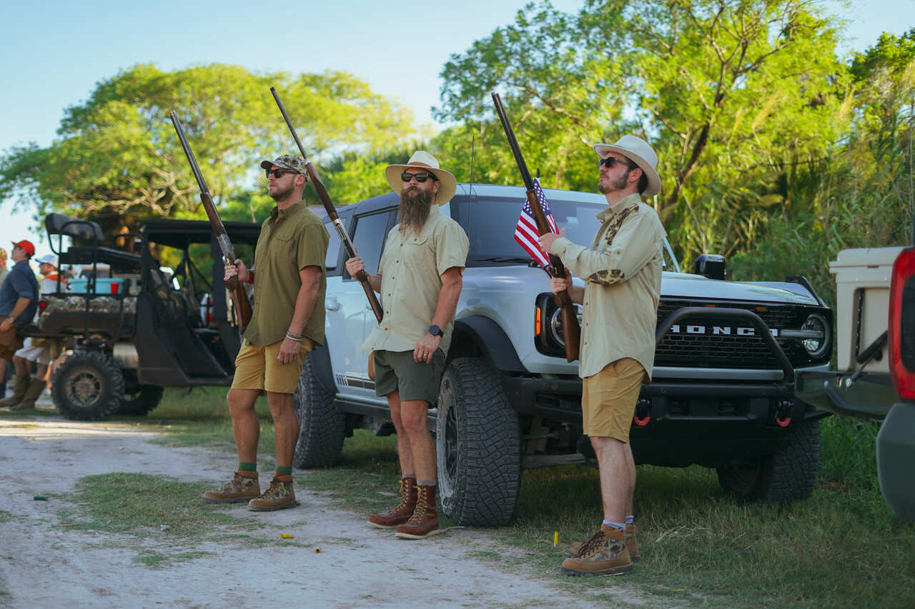Brimmed Field Hat - Felted Wool