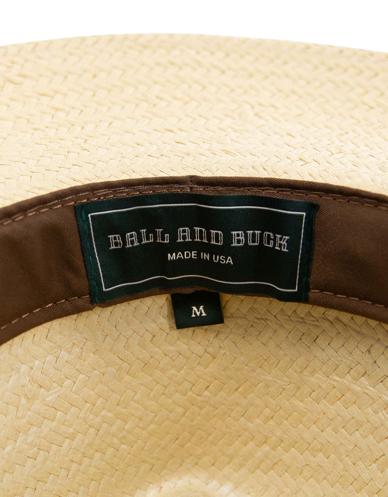 Brimmed Field Hat - Burlap Straw