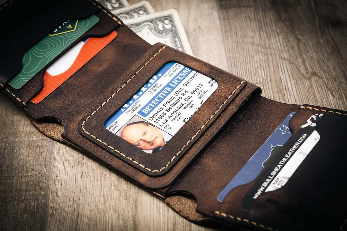 Badge Trifold Wallet