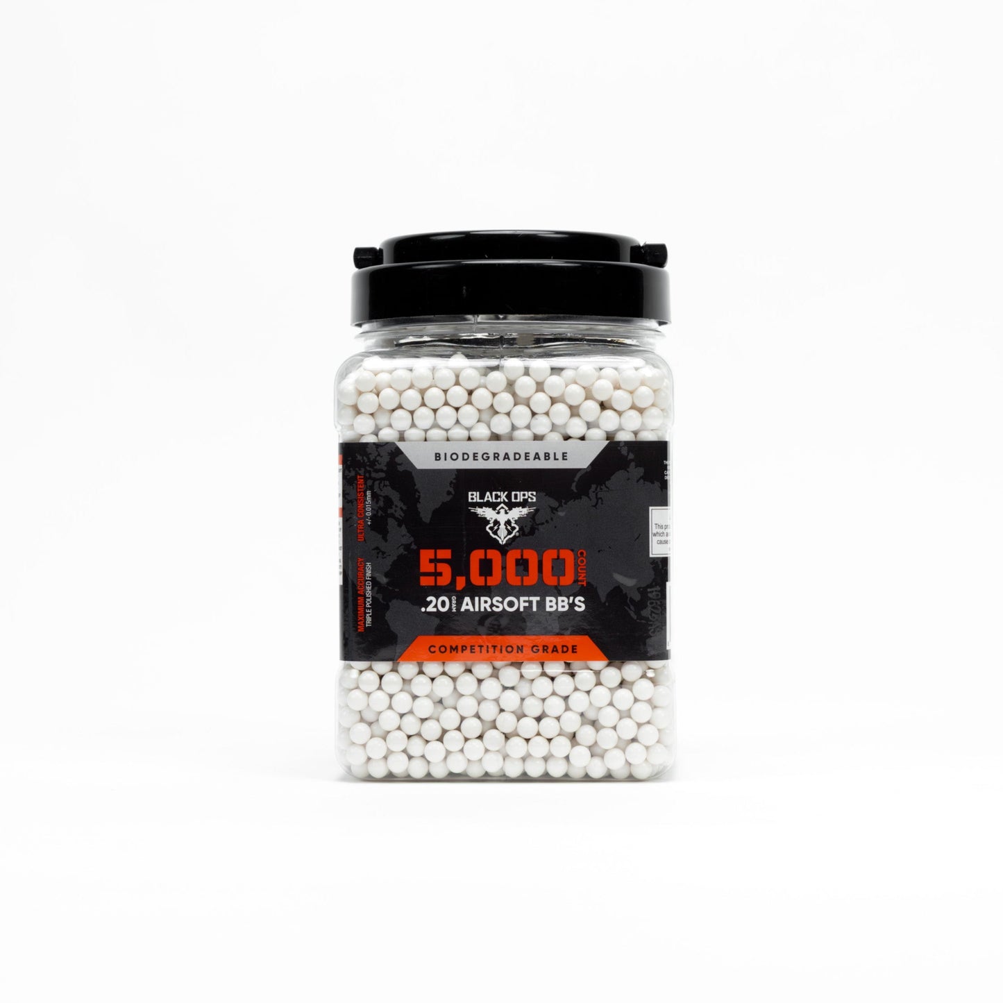 Biodegradable Airsoft 6mm/.20g BBs - 5,000 Count